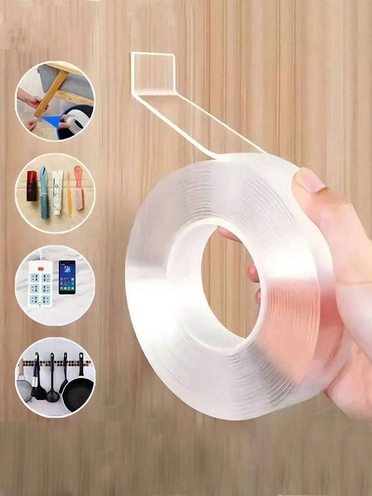 Nano Double-Sided Transparent Adhesive Tape