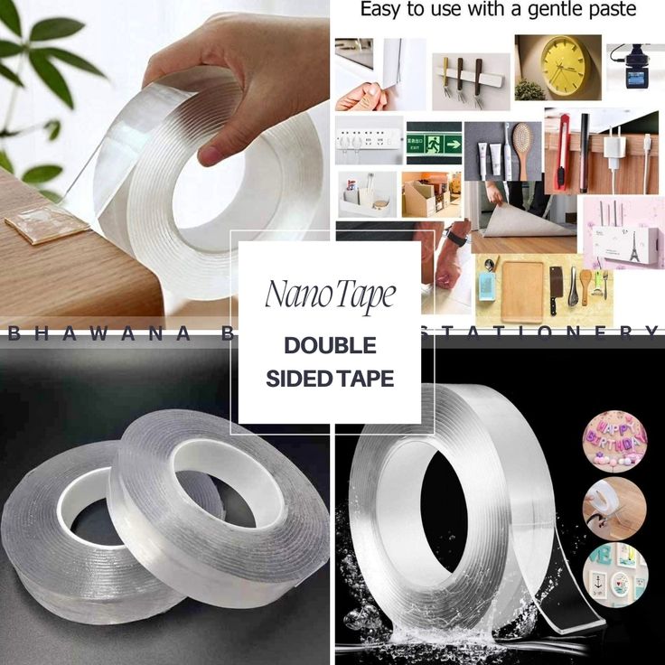 Nano Double-Sided Transparent Adhesive Tape