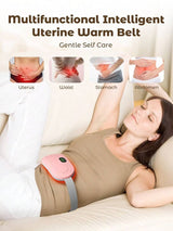 Portable Electric Heating Pad | Cordless Rechargeable Waist & Stomach Massager