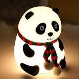 Cute Panda Night Light – Color Changing LED Touch Lamp
