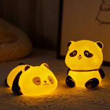 Cute Panda Night Light – Color Changing LED Touch Lamp
