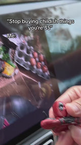 aeadpul 3 Pcs Car Dashboard Decoration Items,Car Decor Accessories for Dashboard,Miniature Toys, car Accessories,Decor,Dashboard.